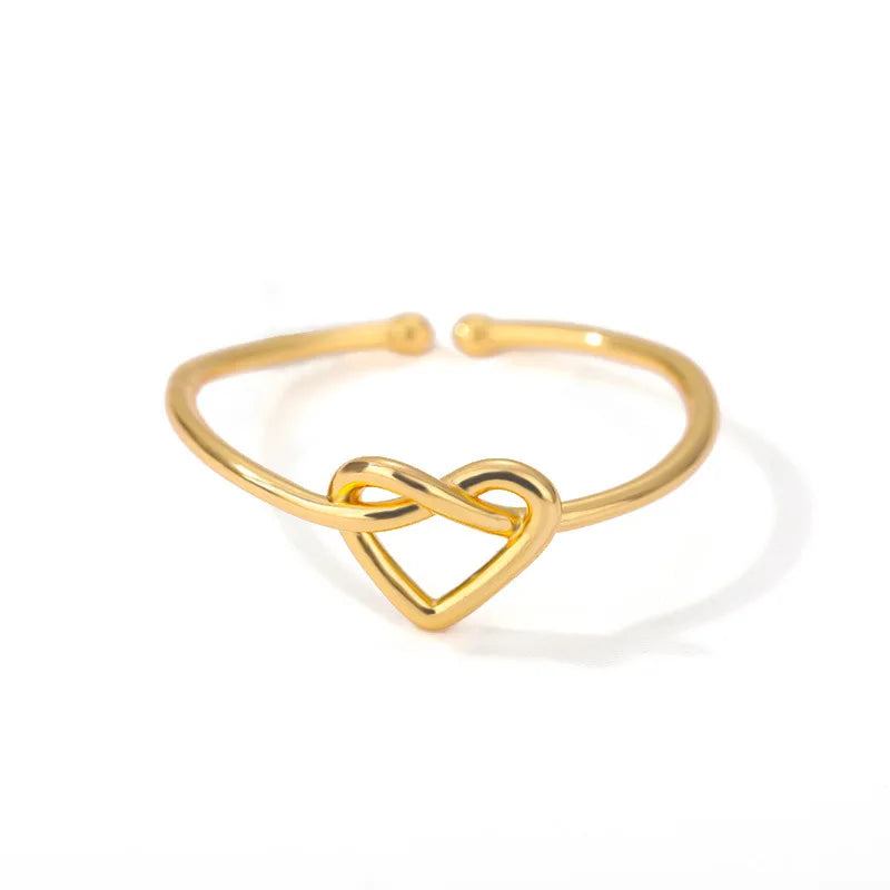 Gold Sun, Heart & Star Ring