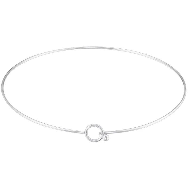 collier ras-de-cou ajustable acier 316L - Alis Jewelry - vue produit