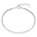 Bracelet chaîne irrégulière argent 925