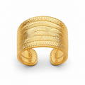 Bague dorée fine