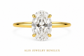 Bague fiançailles zircon argent 925