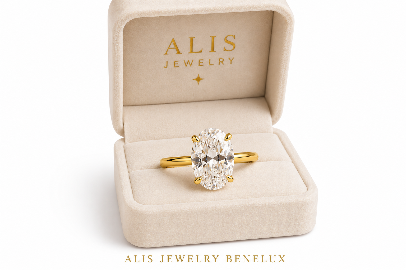 Bague fiançailles zircon argent 925