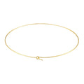 collier ras-de-cou ajustable acier 316L - Alis Jewelry - Doré