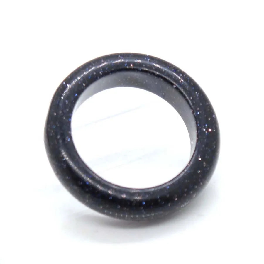 Bague bohème pierre naturelle améthyste quartz rose labradorite