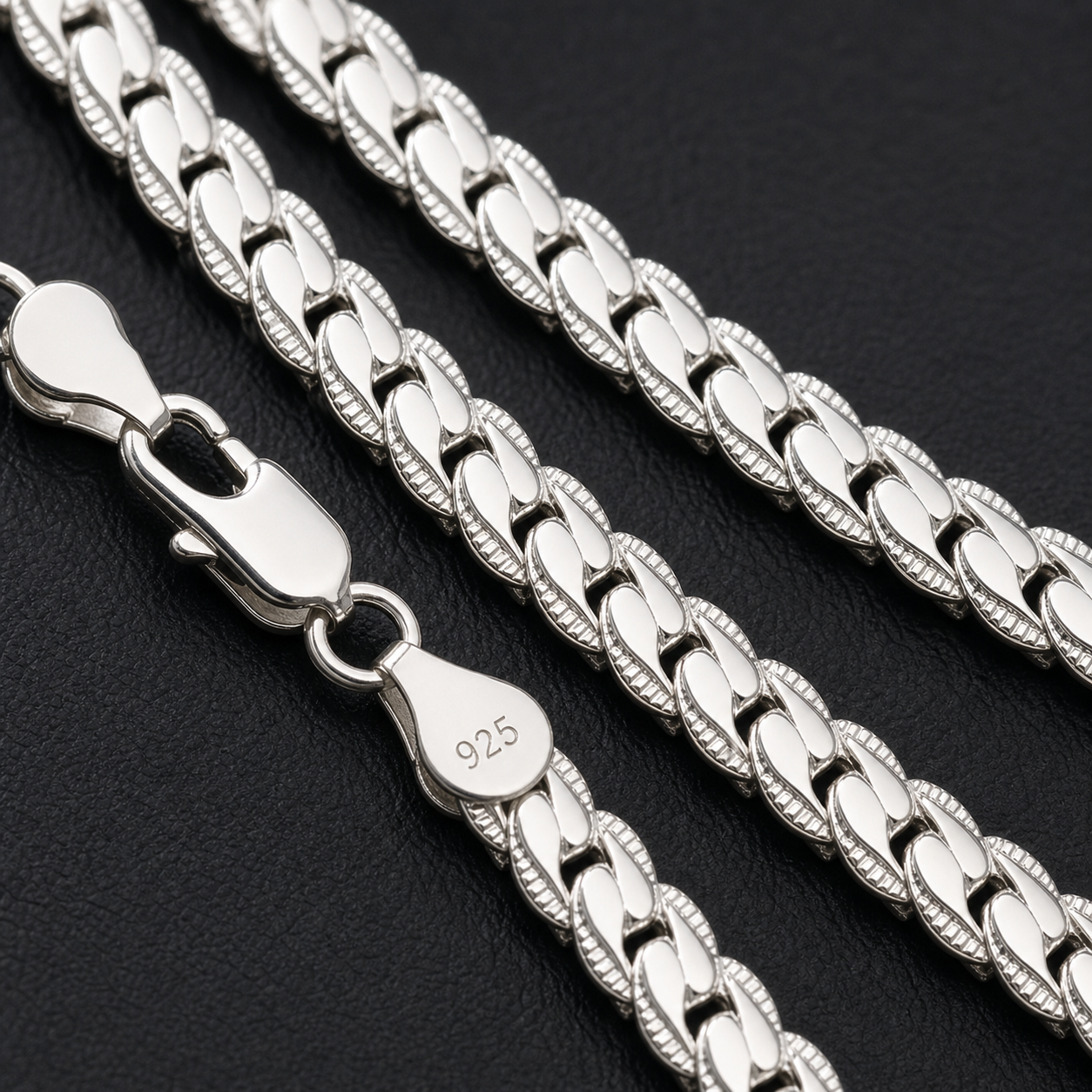 Collier chaîne fine argent 925 - Alis Jewelry - gros plan / zoom