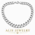 Chaîne argent 925 unisexe 6mm