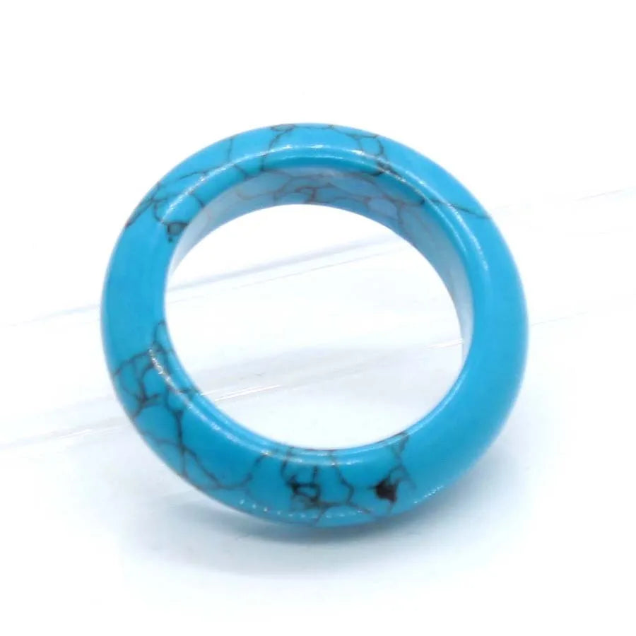 Bague bohème pierre naturelle améthyste quartz rose labradorite