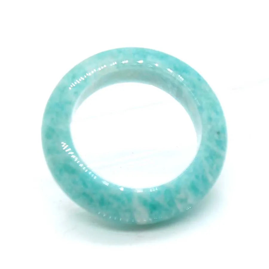 Bague bohème pierre naturelle améthyste quartz rose labradorite