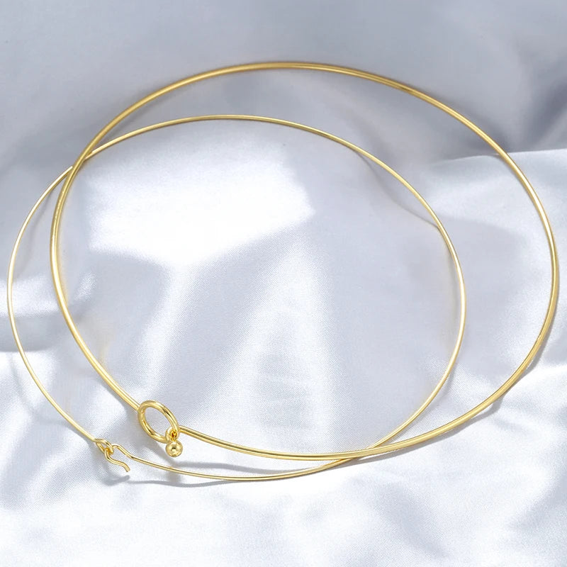 collier ras-de-cou ajustable acier 316L - Alis Jewelry - vue produit